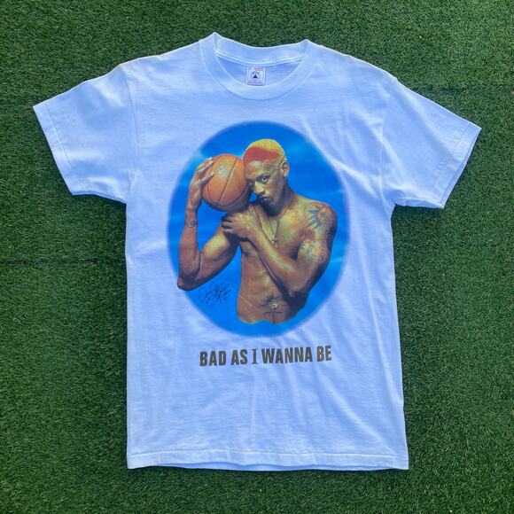Dennis Rodman 1996 Bad As I Wanna Be Vintage Tee - Picture 1 of 4